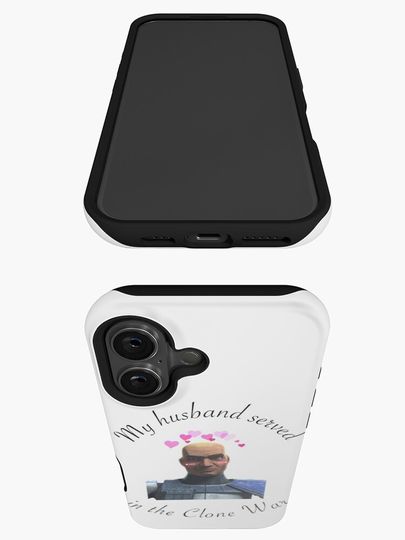 Captain Rex Husband Black Font iPhone Case