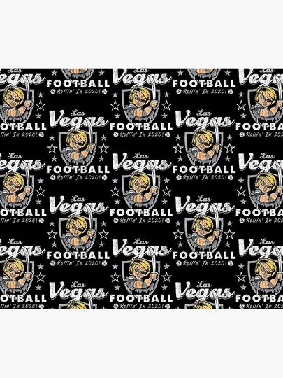 las vegas raiders chucky 2020  Throw Blanket
