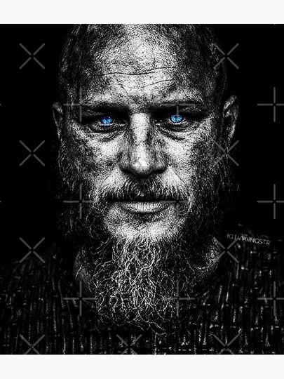 Viking king   Ragnar Lodbrok Canvas