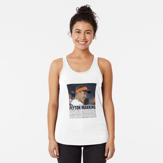 Peyton Manning Racerback Tank Top