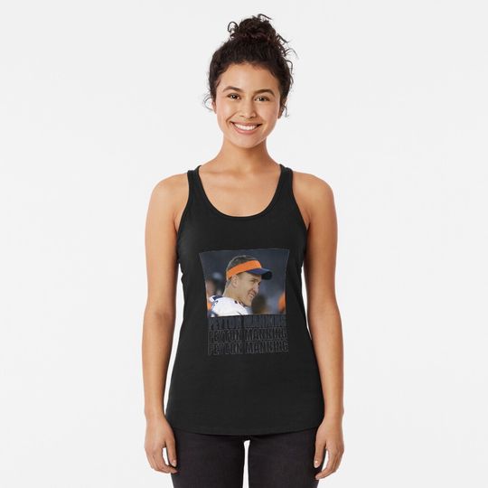 Peyton Manning Racerback Tank Top