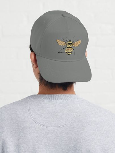 Endangered Rusty Patched Bumble Bee Cap