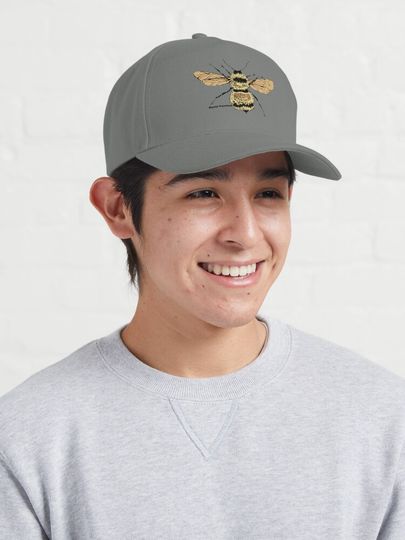 Endangered Rusty Patched Bumble Bee Cap