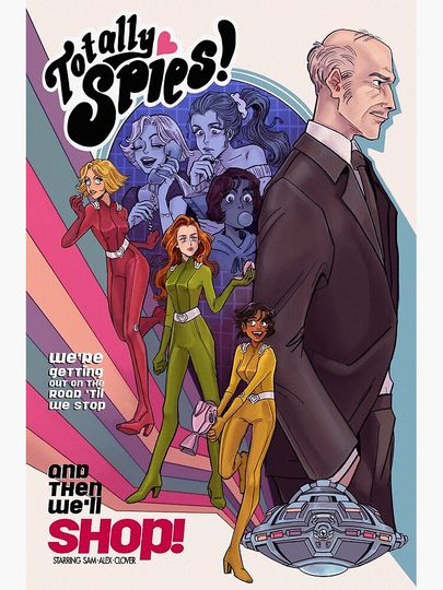 Totally Spies! Premium Matte Vertical Poster