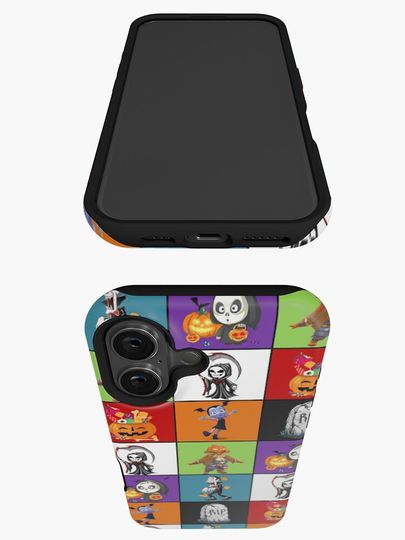 Halloween characters  iPhone Case