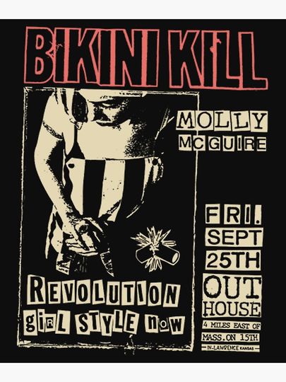 Bikini Kill Premium Matte Vertical Poster