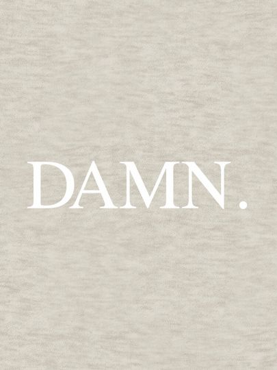 Damn (white). Kendrick Lamar.| Perfect Gift| hocus pocus love Pullover Hoodie