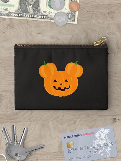 Disney Halloween Mickey's Head Makeup Bag