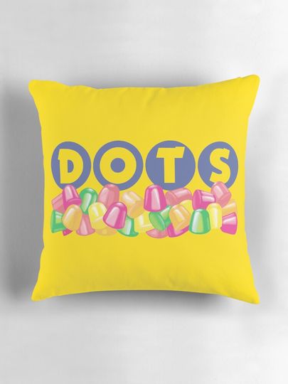 Dots Candy Gumdrops Pillow