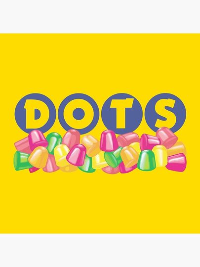 Dots Candy Gumdrops Pillow