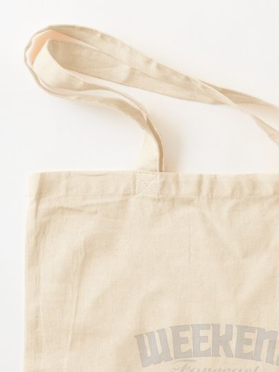 Weekend Baseball Tote Bag