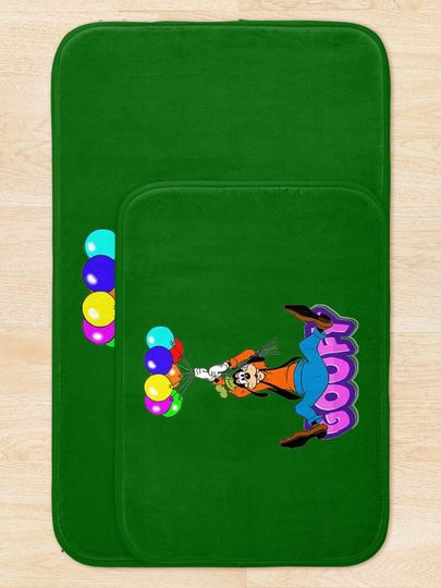 Goofy Cartoon Bath Mat