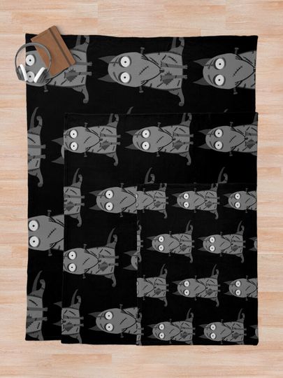 frankenweenie sparky Throw Blanket