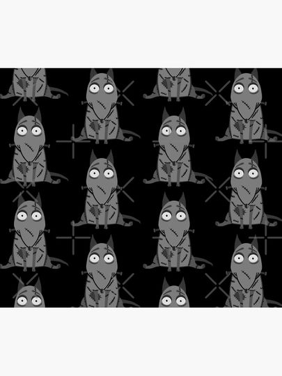 frankenweenie sparky Throw Blanket