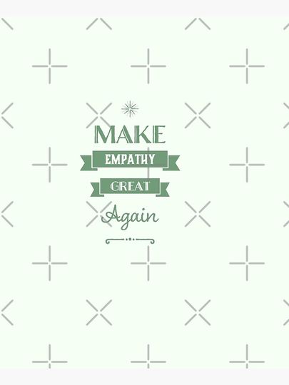 Make empathy great again design Apron