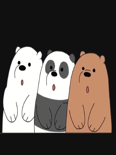 The three bears Pullover Hoodie