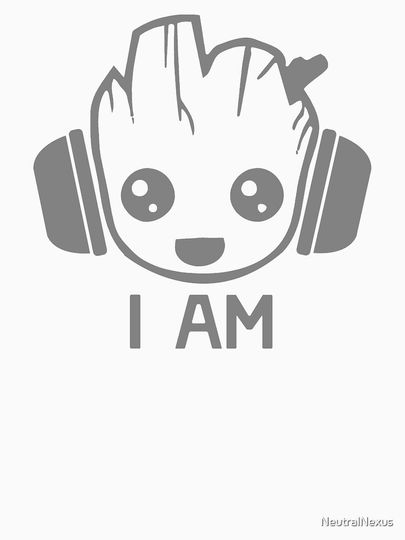 Groot Character Cartoon graphic T-Shirt