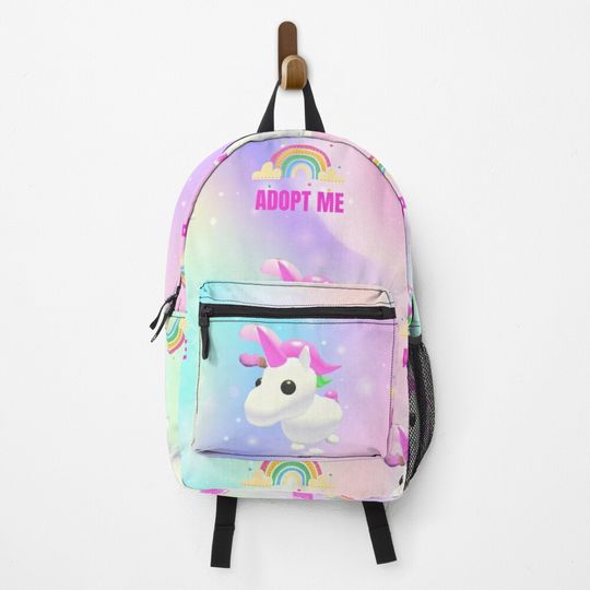 ADOPT ME unicorn Backpack