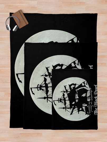 Pirates Of The Caribbean Throw Blanket
