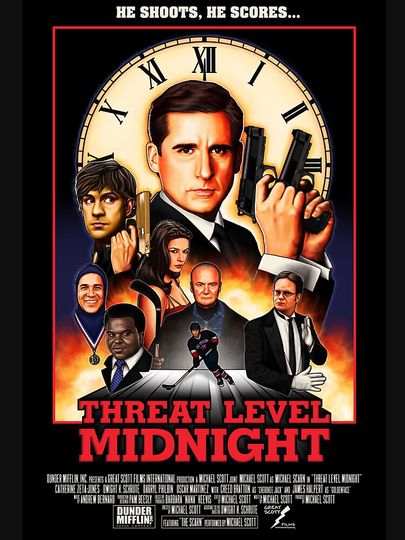 Threat Level Midnight Classic T-Shirt