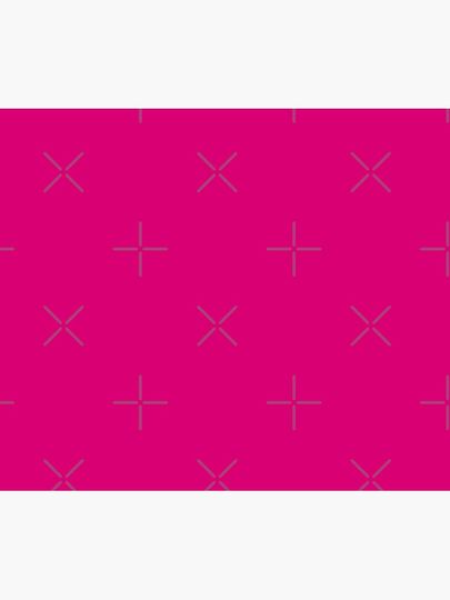 Hot Pink Fuchsia Solid Color Decor Shower Curtain