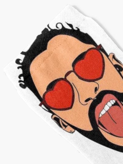 bad bunny dodgers  Socks