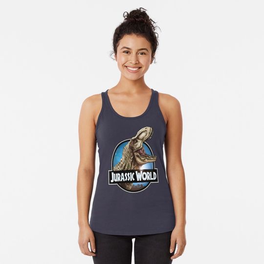 Jurassic World, Jurassic Park Tyrannosaurus-Rex Racerback Tank Top