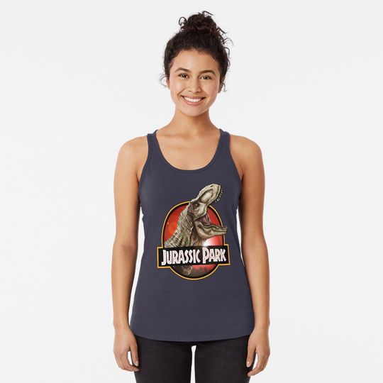 Jurassic World, Jurassic Park Tyrannosaurus-Rex Racerback Tank Top