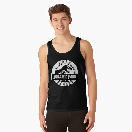 Jurassic Park Ranger Logo Tank Top