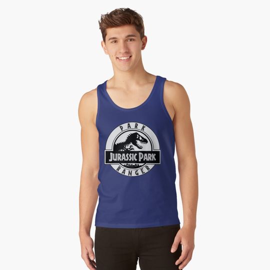 Jurassic Park Ranger Logo Tank Top