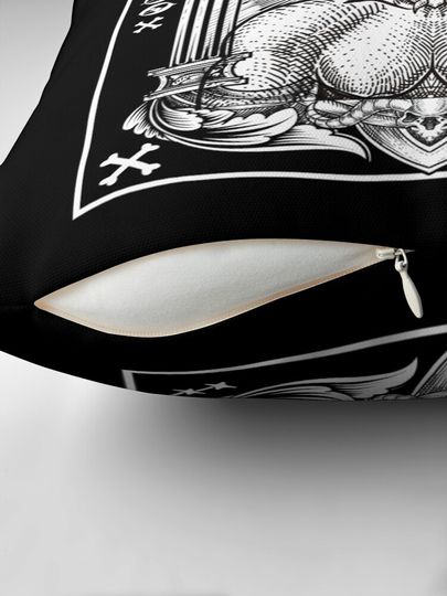 Gothic Evil - Gothic 666 Satan Baphomet Pillow