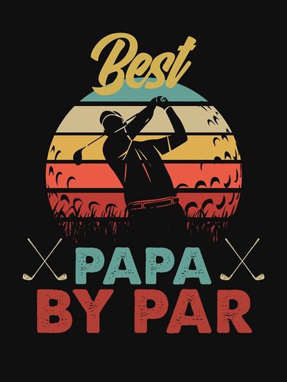 Golf- best papa by par Pullover Sweatshirt
