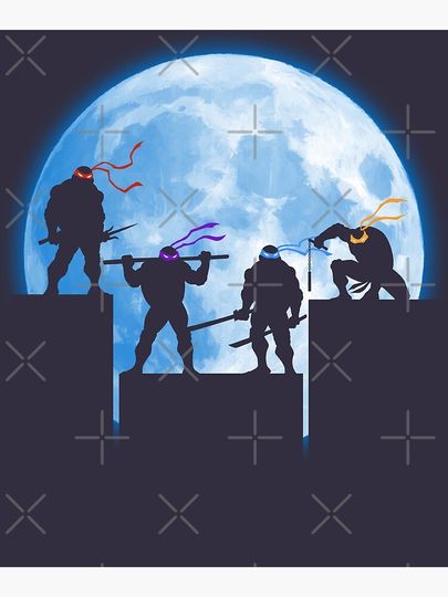 Great Gift Ninja Turtles Gift For Christmas Poster