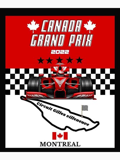 Canada grand prix 2022 Montreal Premium Matte Vertical Poster