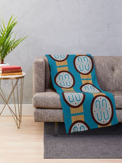 Club 33 Throw Blanket