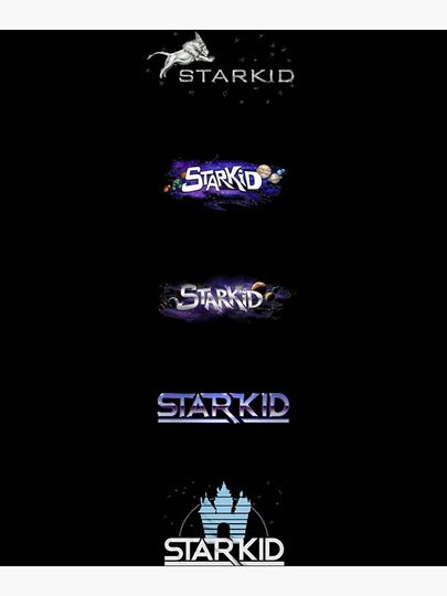 Evolution of Starkid Premium Matte Vertical Poster