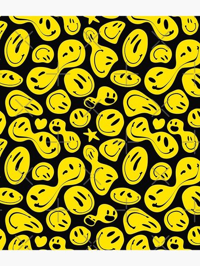 Preppy Aesthetic Smiley  Backpack