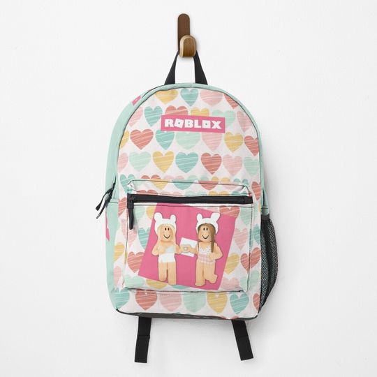 Pastel Hearts From Roblox 2022 Backpack, Back To School Backpack