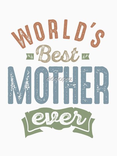 Best Mother Tank Top, Mother's Day Gift