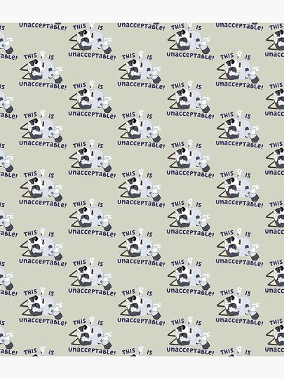 This is Unacceptable Backpack, BlueyDad Backpack