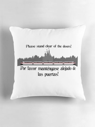 Stand Clear of the Doors Pillow