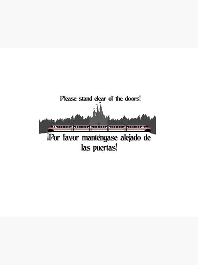 Stand Clear of the Doors Throw Blanket