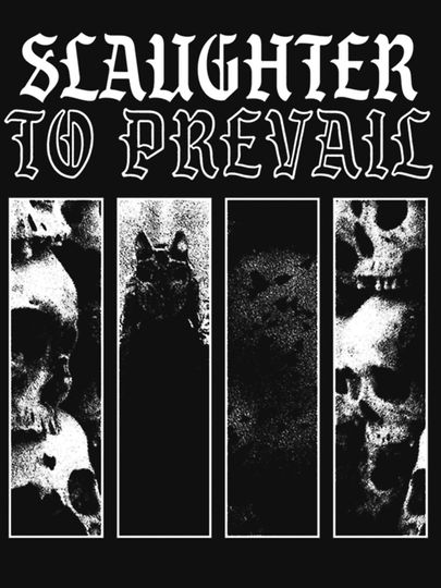 Slaughter to Prevail T-Shirt - Classic Style Deathcore Music Band Shirt