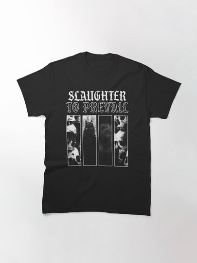 Slaughter to Prevail T-Shirt - Classic Style Deathcore Music Band Shirt