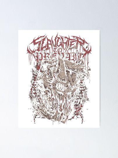 Slaughter to Prevail Poster - Iconic Band Graphic Wall Print Collectible