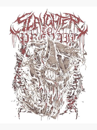Slaughter to Prevail Poster - Iconic Band Graphic Wall Print Collectible