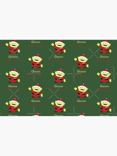 Disney Little Green Aliens Christmas Makeup Bag