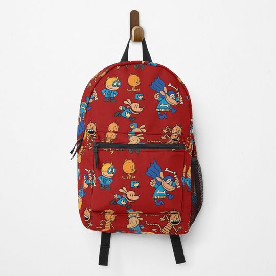 Dog Man, Petey, Lil Petey Combo Set Pack Backpack
