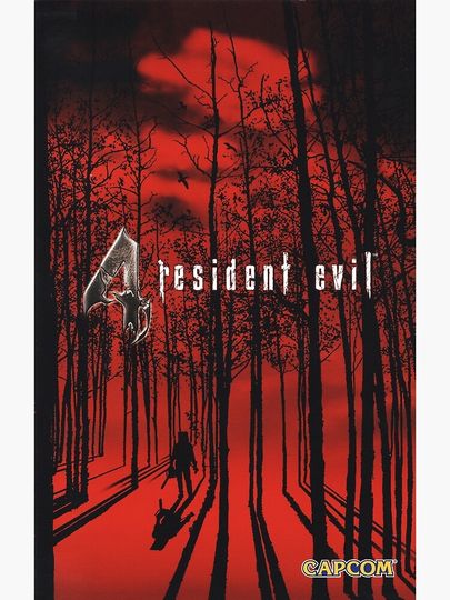 Resident evil 4 woods Premium Matte Vertical Poster