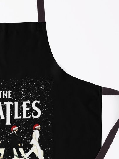 The Béatlés The Ábbey Road Merry Christmas Apron